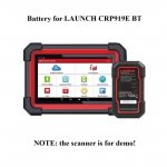 Battery Replacement for LAUNCH CRP919E BT OBD2 Scanner